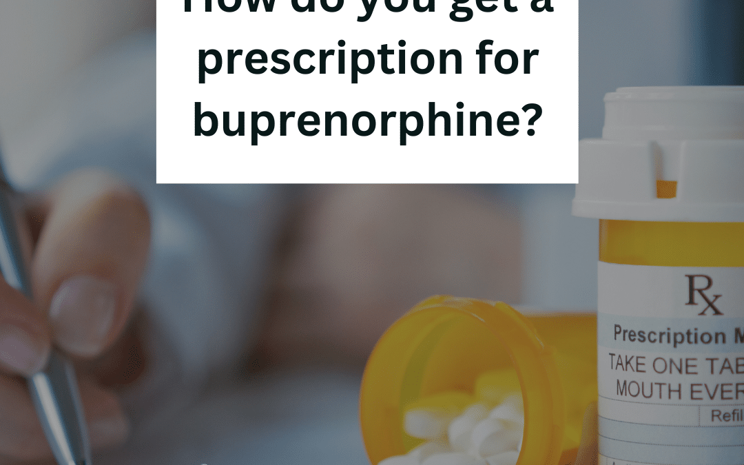 How do you get a prescription for buprenorphine?